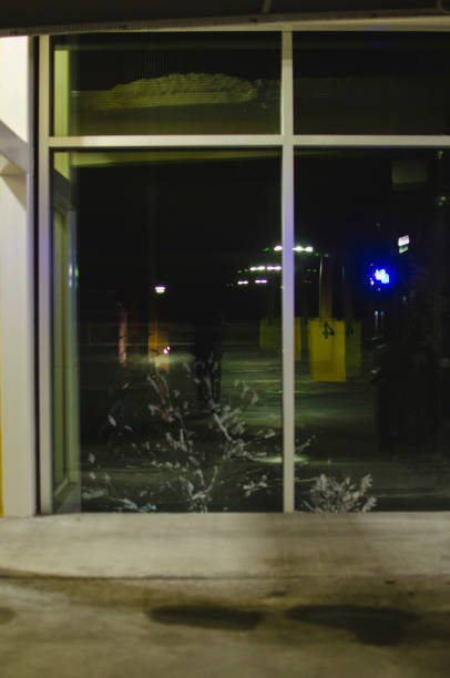 istock The window of the dark parking garage 1088144012