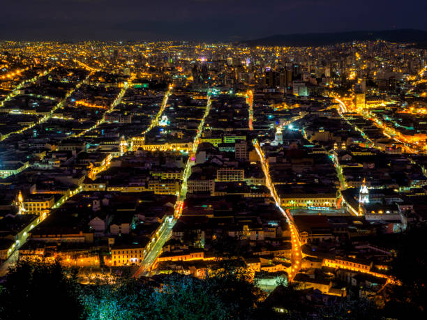 istock Night View of Quito 1088144226