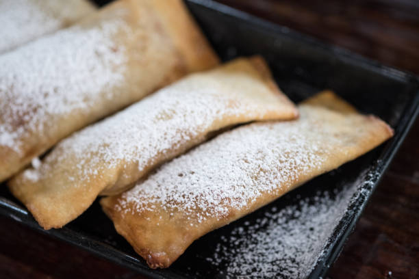 istock Deep fried spring rolls. Food Thai name is Por Pieer Tod 1088147922