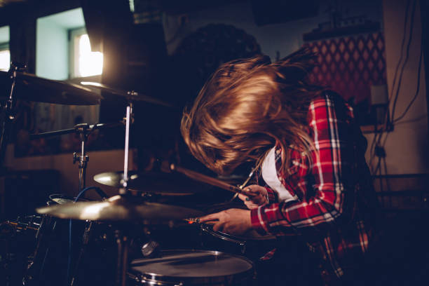 istock Drummer playing in the club 1088160094