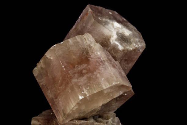 istock Macro mineral stone Aragonite on a black background 1088161744