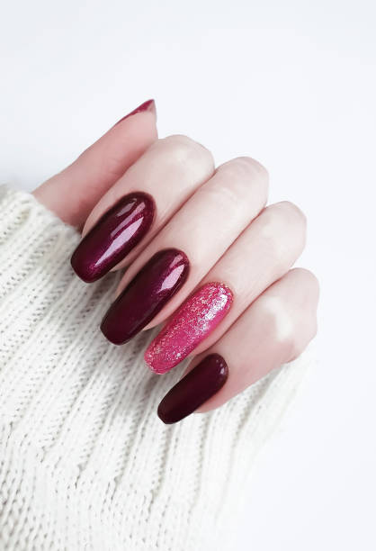 istock female hand manicure sweater 1088167422