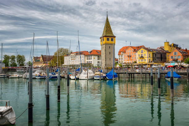 istock Lindau harbor at Lake Constance 1088171634