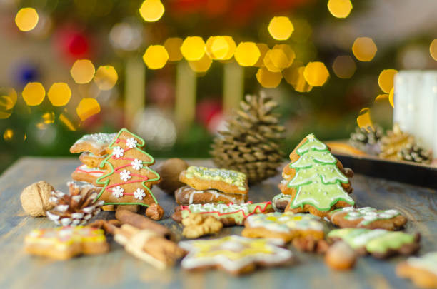 istock delicious handmade ginger cakes on bokeh background 1088181134