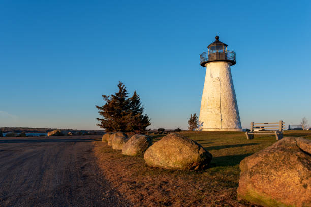 istock Ned Point Light in Mattapoisett, Mass. at sunrise 1088181864
