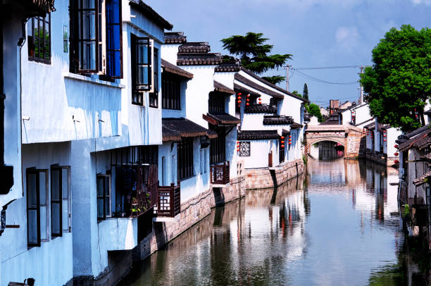 istock Luzhi Water Town Architecture China 1088191194