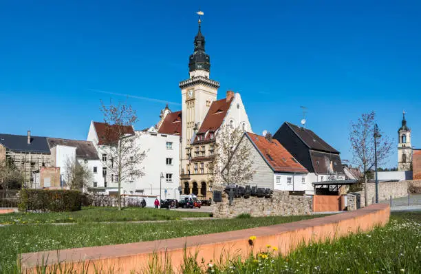 Town hall in Werdau,Saxony