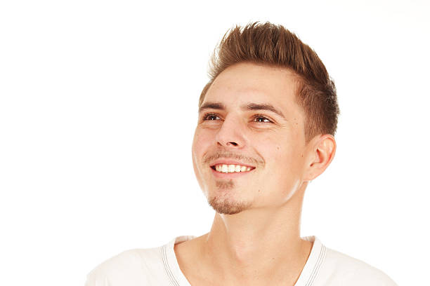 istock Closeup portrait of young man 108821745