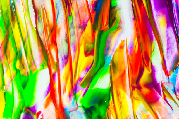 istock Abstract art colourful background. Hand-painted background.  - Image 1088220742