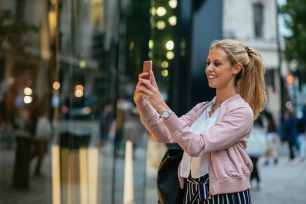 istock Window shopping in London downtown 1088220886