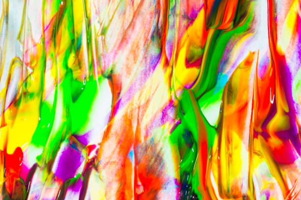 istock Abstract art colourful background. Hand-painted background.  - Image 1088220890