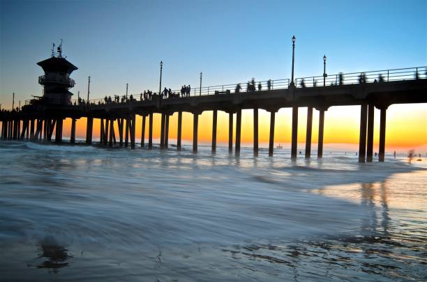 istock Sunset at the Pier - Huntington Beach, CA 1088230330