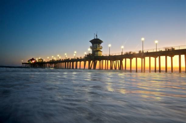 istock Sunset at the Pier - Huntington Beach, CA 1088230568