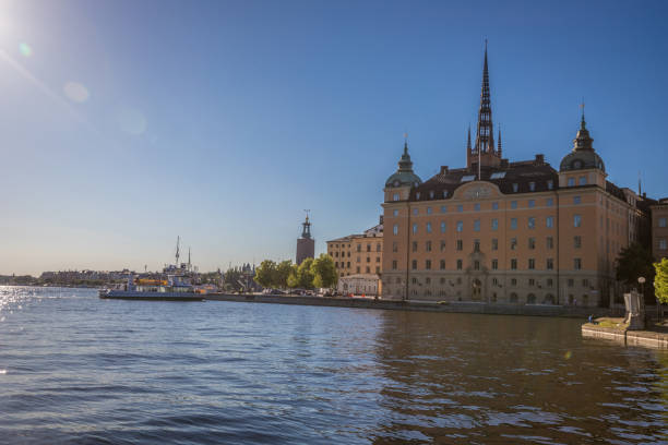 istock Waterfront view of Stockholm 1088236048