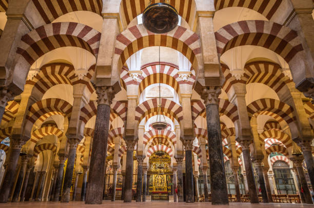 istock Archs inside Cordoba mosque Cathedral Spain 1088236412