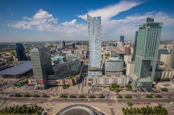 istock Skyscrapers in Warsaw 1088239812