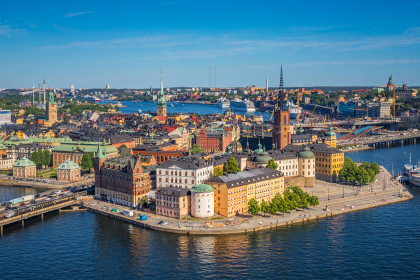 istock Gamla stan old district of Stockholm 1088245776