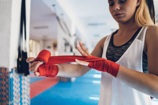 istock Tying up sports glove 1088246078