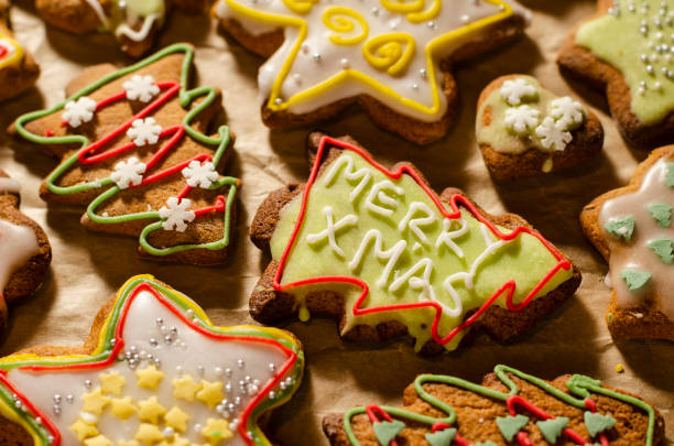 istock delicious handmade ginger cakes on grey paper 1088249464