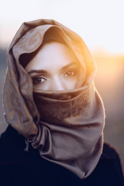 istock Young sad arabic woman in hijab 1088253520