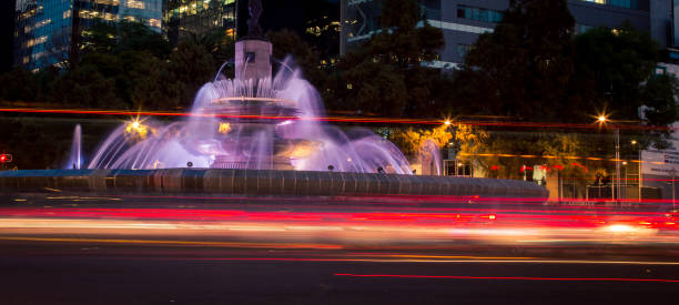 istock Fountain at night Mexico City 1088258440