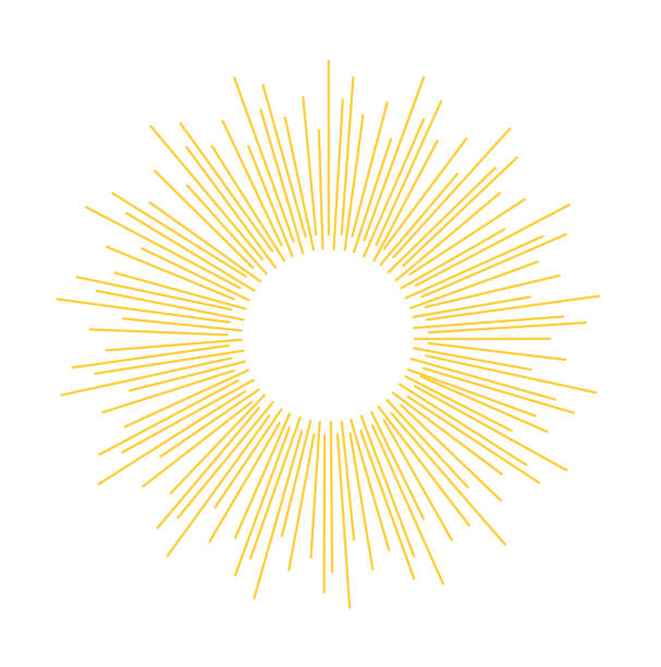 ilustrações, clipart, desenhos animados e ícones de horário de verão - sun sunlight symbol sphere