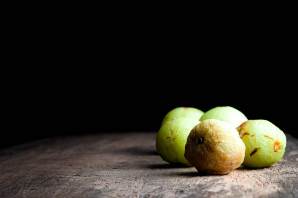 Amla fruit, Indian Gooseberry with close up shot