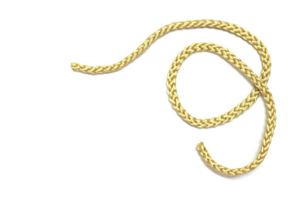 istock close up of a rope on white background 1088273070