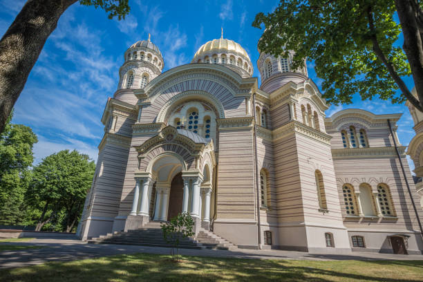 istock The Orthodox church in Riga Latvia 1088277292