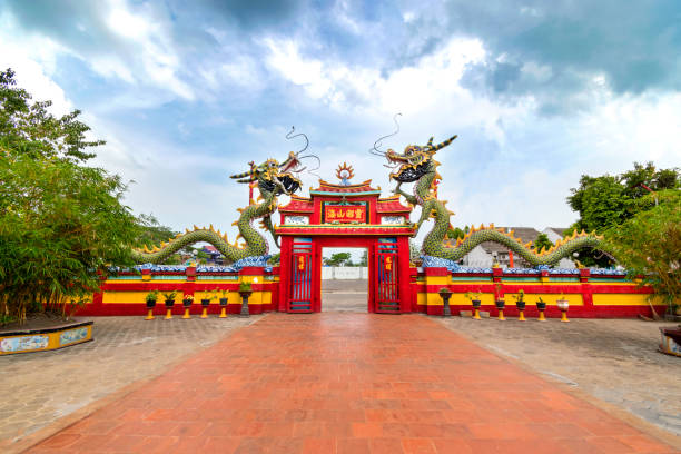 Main gate Tjoe Hwie Kiong temple, Rembang