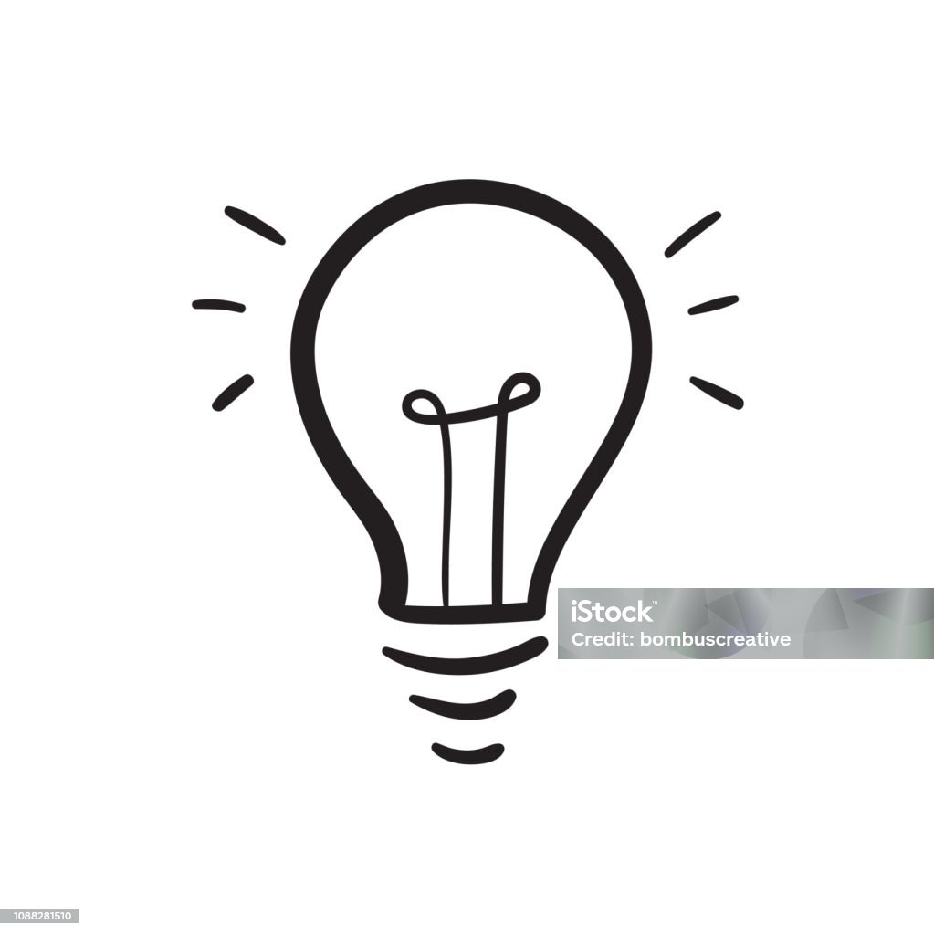 Light Bulb Icon Bulb icon Light Bulb stock vector