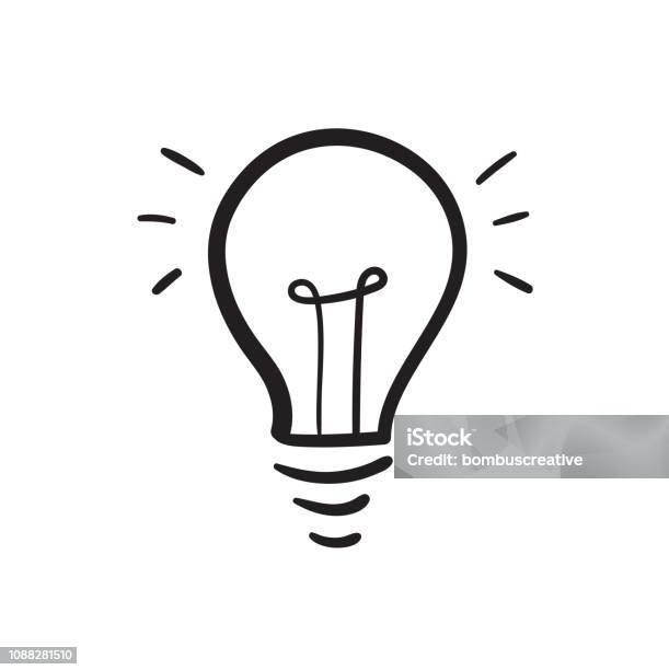 Light Bulb Icon Stock Illustration - Download Image Now - Light Bulb, Ideas, Inspiration