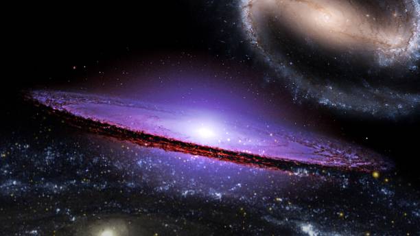istock Planets and galaxy, cosmos,  physical cosmology, science fiction wallpaper. 1088287812