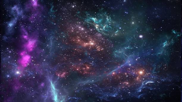 istock Planets and galaxy, cosmos,  physical cosmology, science fiction wallpaper. 1088287882