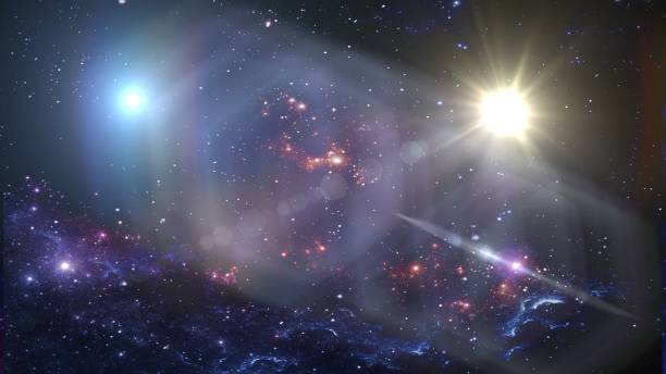 istock Planets and galaxy, cosmos,  physical cosmology, science fiction wallpaper. 1088287928