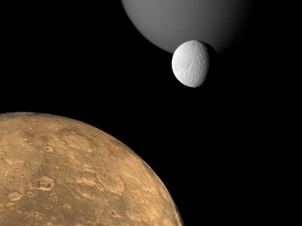 istock Planets and galaxy, cosmos,  physical cosmology, science fiction wallpaper. 1088287936