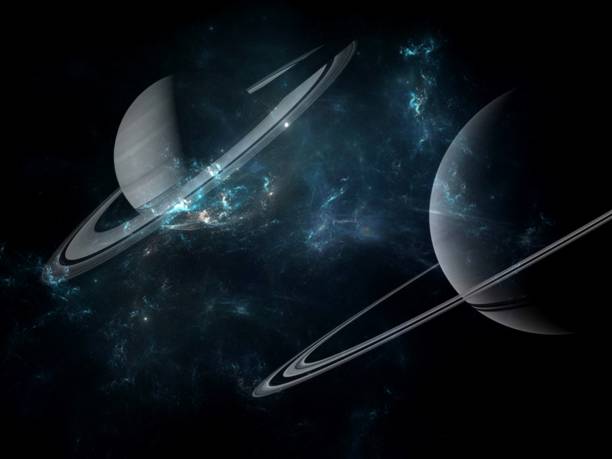 istock Planets and galaxy, cosmos,  physical cosmology, science fiction wallpaper. 1088287964