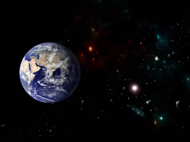 istock Planets and galaxy, cosmos,  physical cosmology, science fiction wallpaper. 1088287988