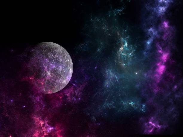 istock Planets and galaxy, cosmos,  physical cosmology, science fiction wallpaper. 1088287992