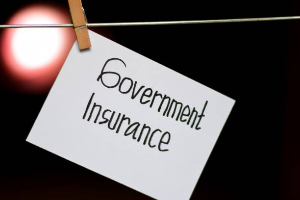 istock Government Insurance handwriting on paper. 1088302082