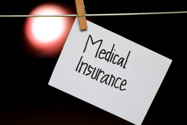 istock Medical Insurance handwriting on paper. 1088302096