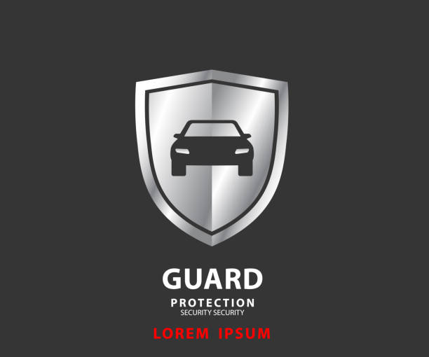 istock vehicle icon luxury shield, auto car gold guard insurance logo vector illustration 1088317722