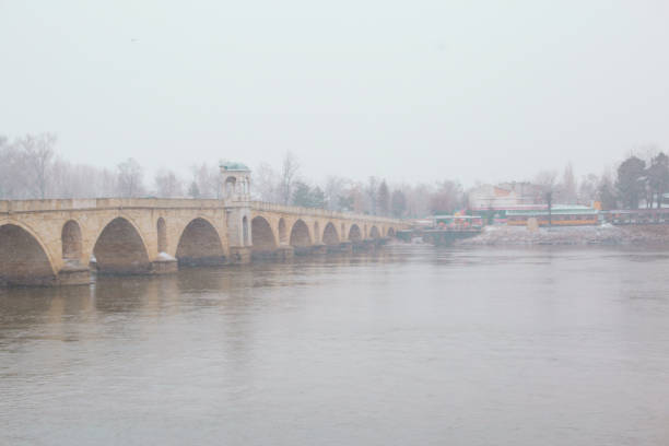 Edirne city and bridge