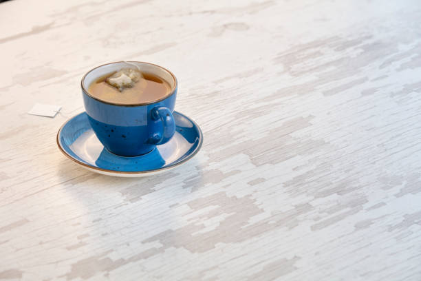 Cup of tea with teabag