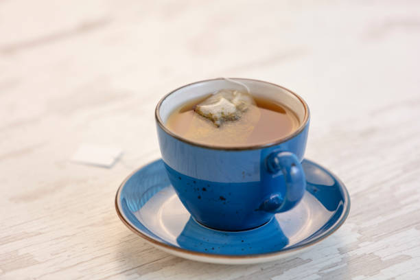 istock Cup of tea with teabag 1088357694