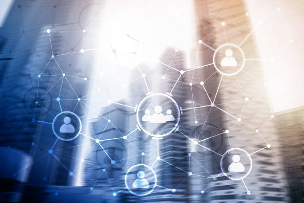 istock People relation and organization structure. Social media. Business and communication technology concept. 1088374864