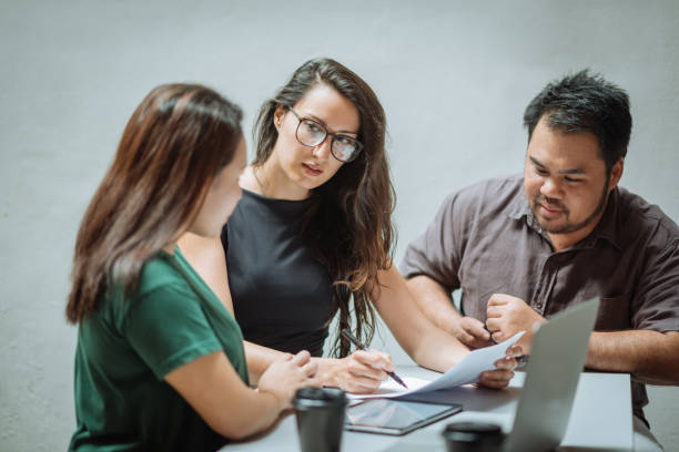 istock Start-up business group and teamwork - diverse business team in Asia 1088379464