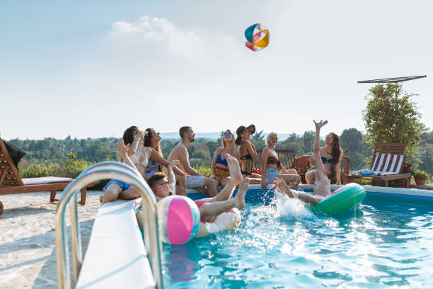 istock Joy at the swimming pool 1088386198
