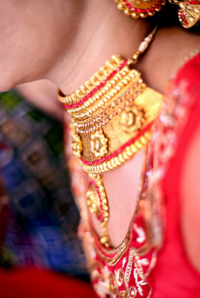 Bride's Jewelery in Indian Wedding