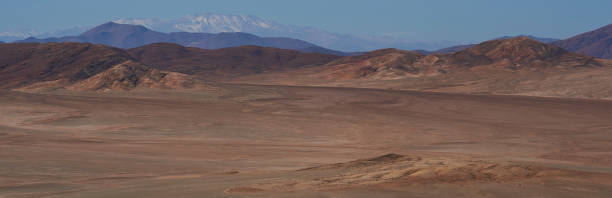 deserto di atacama - panoramic nature atacama region south america foto e immagini stock